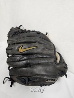 Gant de baseball vintage Nike Pro Gold 1150 11,5' droitier pour l’infield avec toile panier