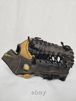 Gant de baseball vintage Nike Pro Gold 1150 11,5' droitier pour l’infield avec toile panier