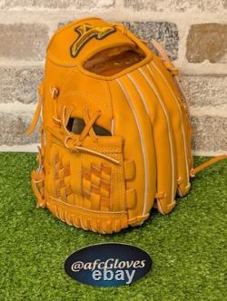 Gant de champ intérieur Mizuno Pro, cuir Prexy Kip, taille 9, fabriqué à Haga, Japon