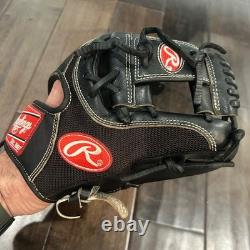 Gant de champ intérieur Rawlings HOH Heart Of The Hide RHT 11,25 Pro Mesh PRO217-DM Noir