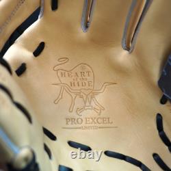 Gant de champ intérieur Rawlings JAPAN Heart of the Hide PRO EXCEL 12 RHT Camel Édition Limitée