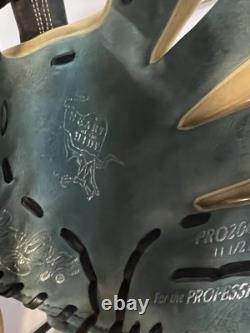 Gant de champ intérieur Rawlings PRO204-20CB 11 1/2 pouces Heart of the Hide Pro Grade 200