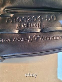 Gant de champ intérieur Rawlings Pro Preferred 11,5 pouces 50e anniversaire TRÈS RARE