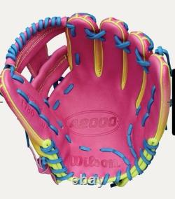 Gant de champ intérieur Wilson A2000 1786SS 11,5 pouces Pro Stock H-Web multicolore 2025