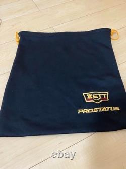 Gant de commande personnalisé ZETT pro status 11.5 Infield Droit Blanc Marron BRGPRO