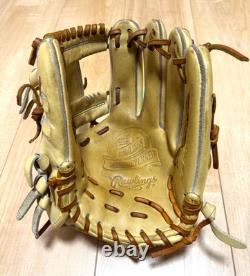 Gant de joueur intérieur Rawlings Pro Preferred 11.25 RHT Japon HardBall Camel Édition Limitée Gant de joueur intérieur Rawlings Pro Preferred 11.25 RHT Japon HardBall Camel Édition Limitée