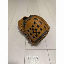 Gant personnalisé Mizuno pro 11,5 champ intérieur droit marron noir HAGA Japon