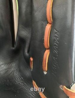 Gant spécial de commande vierge Mizuno Pro 11,5 pouces pour joueur d'intérieur droit en cuir de chameau du Japon