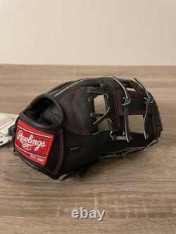 Gants de baseball Rawlings Baseball Softball Junior Hoh Pro Excel Infield Noir M