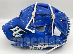 Japon Hi-gold Pro Order 11.75 Infield Baseball / Softball Glove Blue White Rht