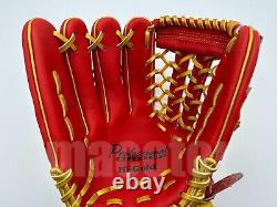 Japon Hi-gold Pro Order 13 Infield Gants De Baseball Red Gold Net Lht Limited