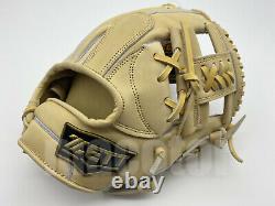 Japon Zett Special Pro Commande 11.5 Infield Gants De Baseball Crème H-web Rht Cadeau