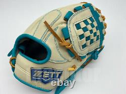 Japon Zett Special Pro Commande 12 Infield Gants De Baseball Crème Rht Genda Cadeau