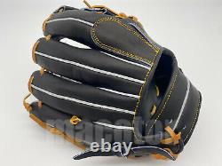 Japon Zett Special Pro Order 11.5 Infield Baseball Gant Noir H-web Rht Gift