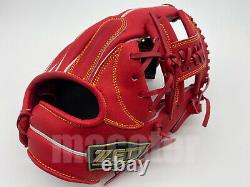 Japon Zett Special Pro Order 11.5 Infield Gants De Baseball Rouge H-web Rht Gift