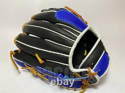Japon Zett Special Pro Order 11.75 Infield Gants De Baseball Bleu Noir Rht Genda