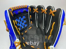 Japon Zett Special Pro Order 11.75 Infield Gants De Baseball Bleu Noir Rht Genda