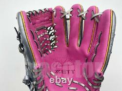 Japon Zett Special Pro Order 12 Infield Gants De Baseball Rose Or Rht Nouveau