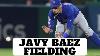 Javy Baez Découpe De La Mécanique De Campagne Mechanics Infield Mechanics