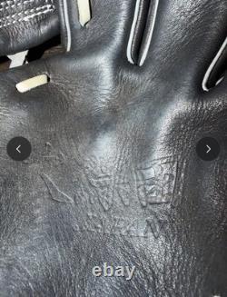 Mitaine de baseball Kubota Slugger Pro Japan pour enfants, intérieur, H-Web, noir et gris, intérieur