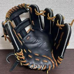 Mizuno Pro 11,5 pouces Infield Droite Gant Noir Boutique phare Limité Japon