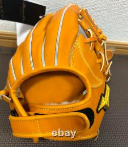 Mizuno Pro Gant de baseball 11,5 pouces d'intérieur droit Orange 1AJGR13103 Japon