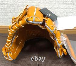Mizuno Pro Gant de baseball 11,5 pouces d'intérieur droit Orange 1AJGR13103 Japon