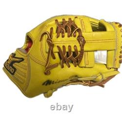 Mizuno Pro Gant de baseball pour infield en cuir Kip d’Europe du Nord d’occasion, excellent état