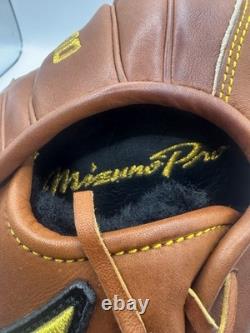 Mizuno Pro Gant de baseball rigide Japon pour l’infield, commande personnalisée, cuir Kip, édition limitée