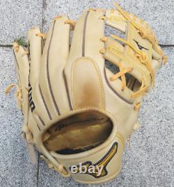 Mizuno pro 11,5 pouces Infield Droit Camel GMP2-400S Modèle Fait Main