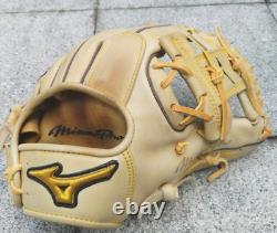 Mizuno pro 11,5 pouces Infield Droit Camel GMP2-400S Modèle Fait Main