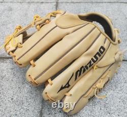 Mizuno pro 11,5 pouces Infield Droit Camel GMP2-400S Modèle Fait Main