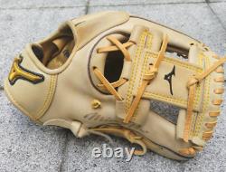 Mizuno pro 11,5 pouces Infield Droit Camel GMP2-400S Modèle Fait Main