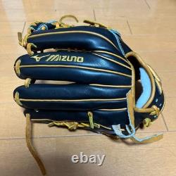 Mizuno pro 11.75 Infield Droit Noir Commande Personnalisée HAGA Japon