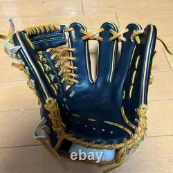 Mizuno pro 11.75 Infield Droit Noir Commande Personnalisée HAGA Japon