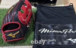 Mizuno pro 11,75 pouces Infield Droit Noir Édition Artisanale magasin phare limité