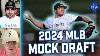 Mock Draft Mlb 2024 2 0