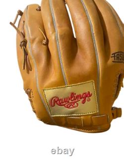 Modèle Rawlings Alex Rodriguez pour joueur de champ intérieur de baseball PRO-6HF en or rabel