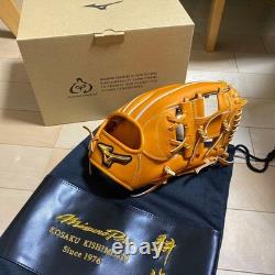 Modèle spécial Kosaku Kishimoto Mizuno Pro 1AJGH92603 pour joueur de champ intérieur de baseball