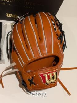 NOUVEAU AVEC ÉTIQUETTES Gant de baseball WILSON STAFF Hardball Infield 11,5 Fabriqué au JAPON