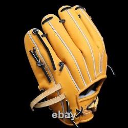 NOUVEAU ? Mizuno Pro Baseball Hard Glove HAGA JAPON Infield Commande Personnalisée JAPON