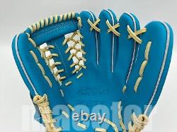 Nouveau Gant de Baseball ZETT Pro Modèle 11.75 Champ Intérieur Macaron Bleu Crème RHT T-Web