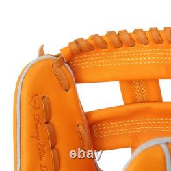 Nouveau Mizuno pro classique 11,5 Infield Droit Orange 1AJGR32123 Glive