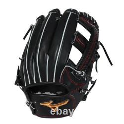 Nouveau gant Mizuno pro 11,75 champ intérieur droit noir 1AJGR31023 Édition Artisanale