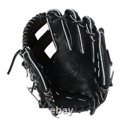 Nouveau gant Mizuno pro 11,75 champ intérieur droit noir 1AJGR31023 Édition Artisanale