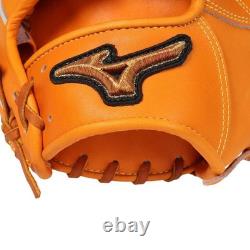 Nouveau gant Mizuno pro de 11,75 pouces pour infield droit édition Crafted Orange