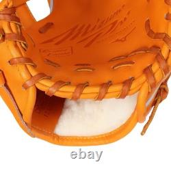 Nouveau gant Mizuno pro de 11,75 pouces pour infield droit édition Crafted Orange