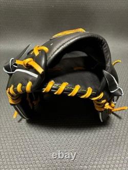 Nouveau gant de baseball Mizuno Pro 11,5 po pour l’infield, droitier, noir 1AJGH30003