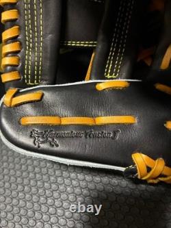 Nouveau gant de baseball Mizuno Pro 11,5 po pour l’infield, droitier, noir 1AJGH30003