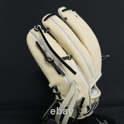 Nouveau gant de baseball Mizuno Pro 11,5 pouces pour champ intérieur, droitier, blonde, commande personnalisée HAGA Japon